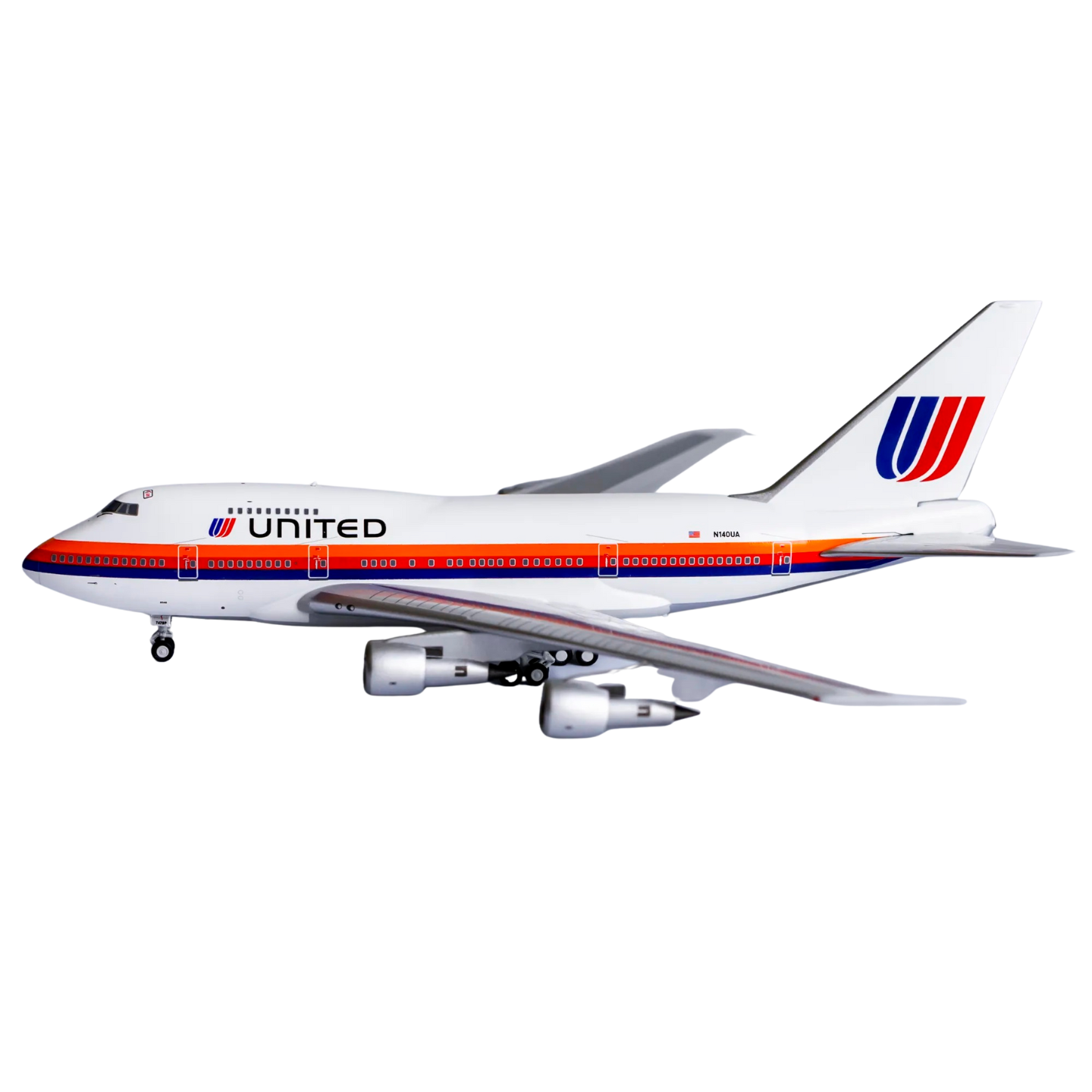 United Airlines 747SP Saul Bass Livery