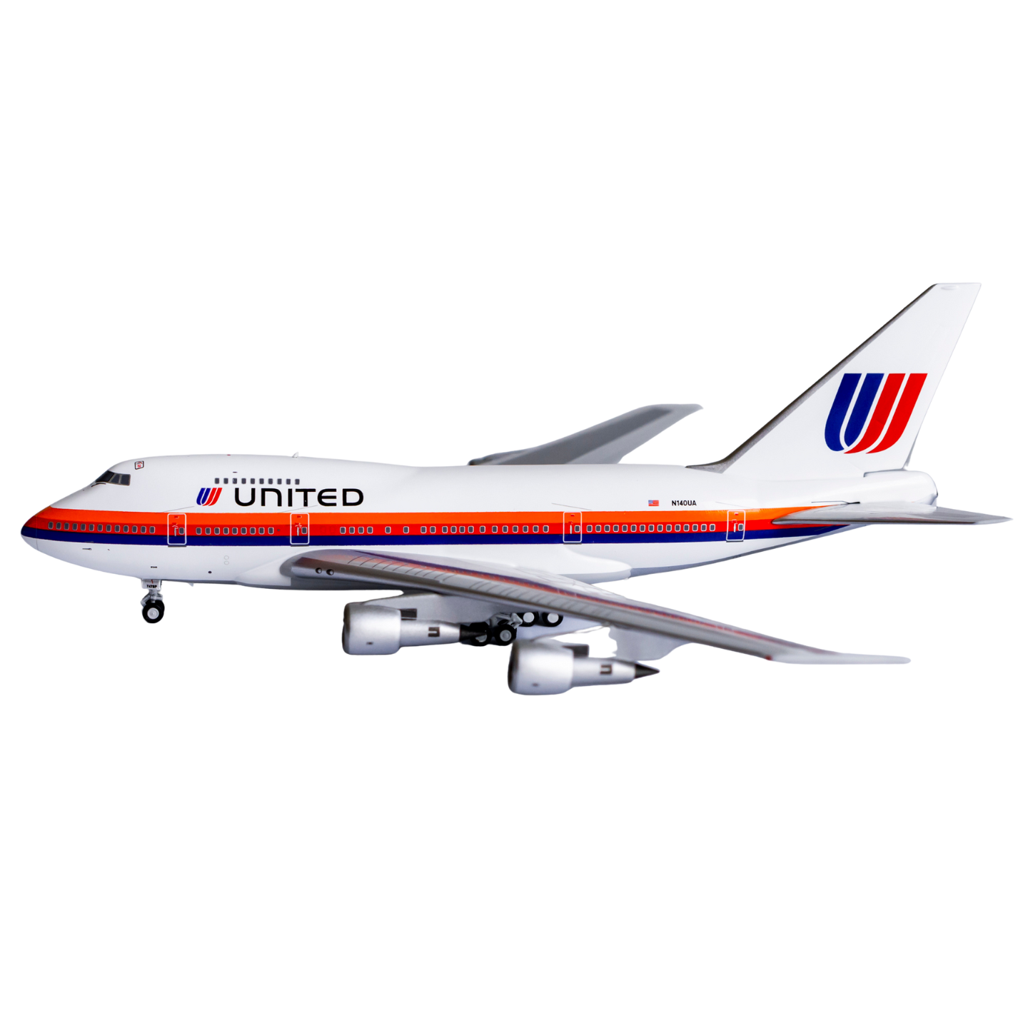 United Airlines 747SP Saul Bass Livery