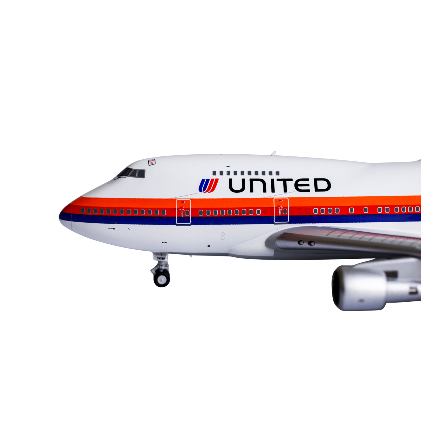 United Airlines 747SP Saul Bass Livery