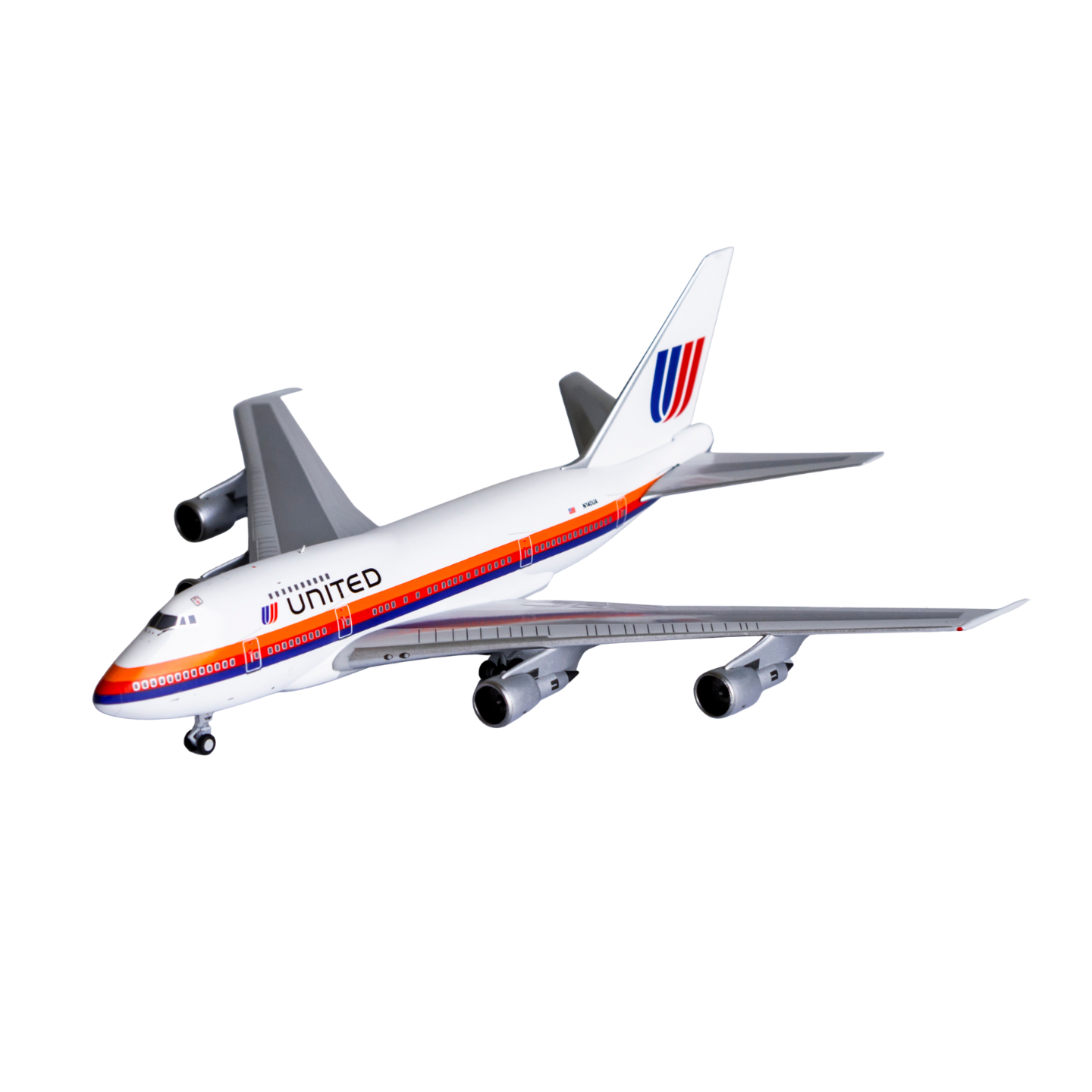 United Airlines 747SP Saul Bass Livery