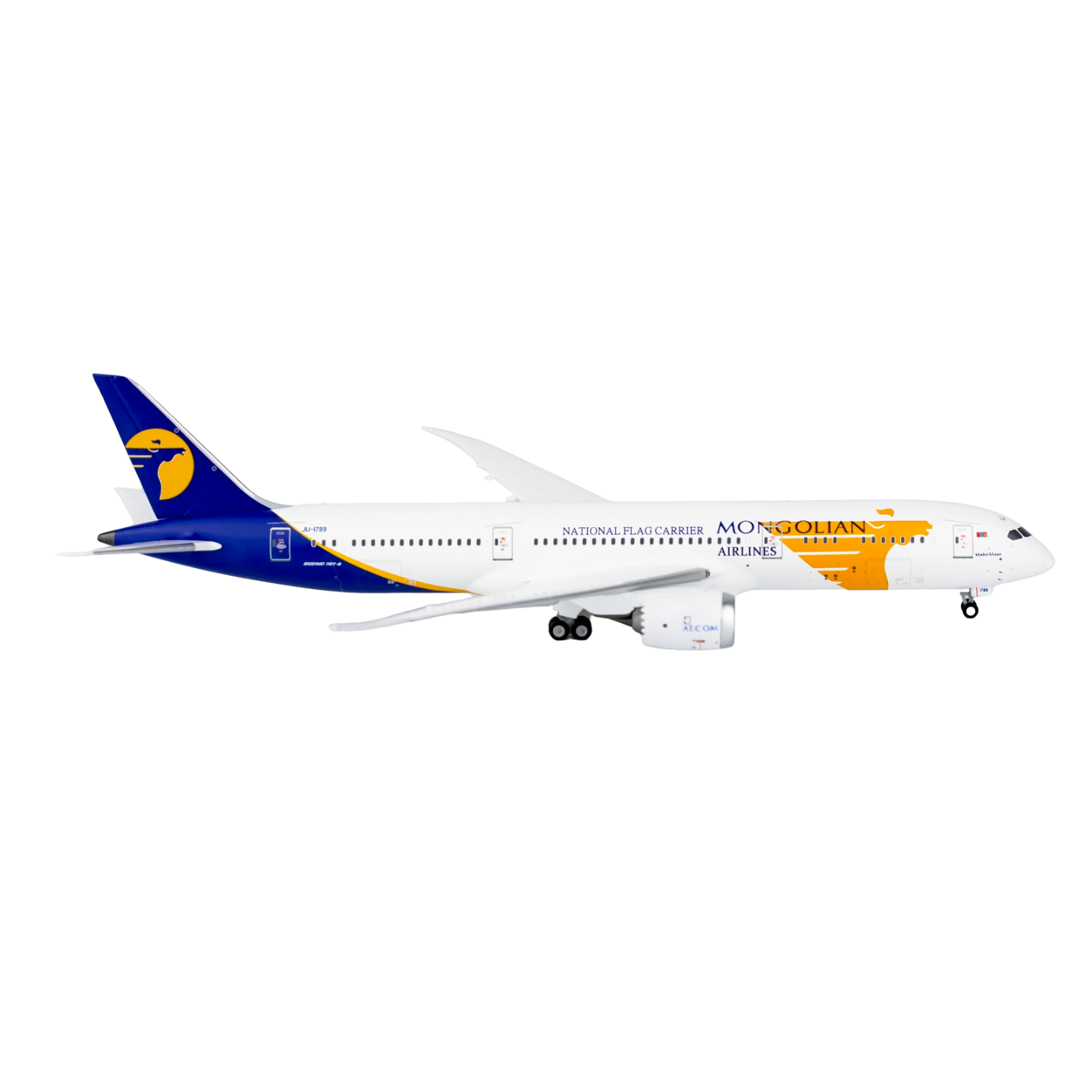 MIAT Mongolian Airlines 787-9 Dreamliner JU-1789