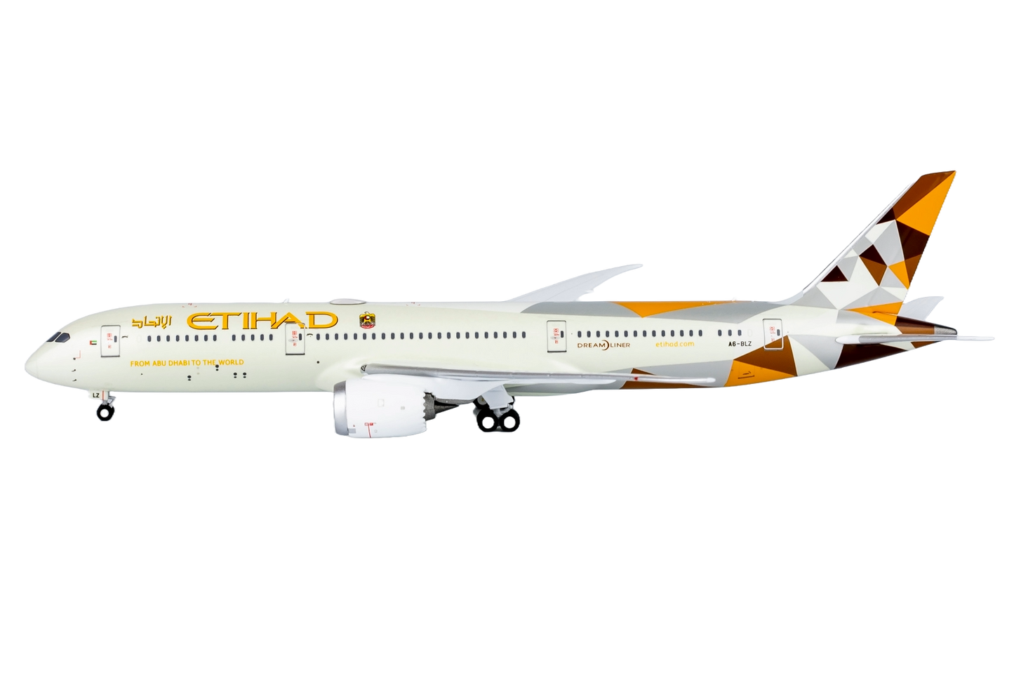 Etihad Airways 787-9 A6-BLZ
