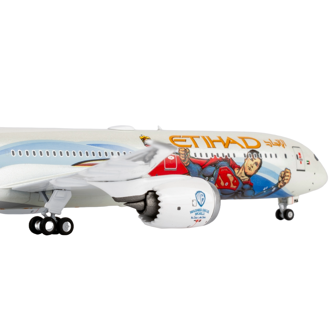 Etihad Airways 787-10 Dreamliner A6-BMA (Warner Bros. World Abu Dhabi)