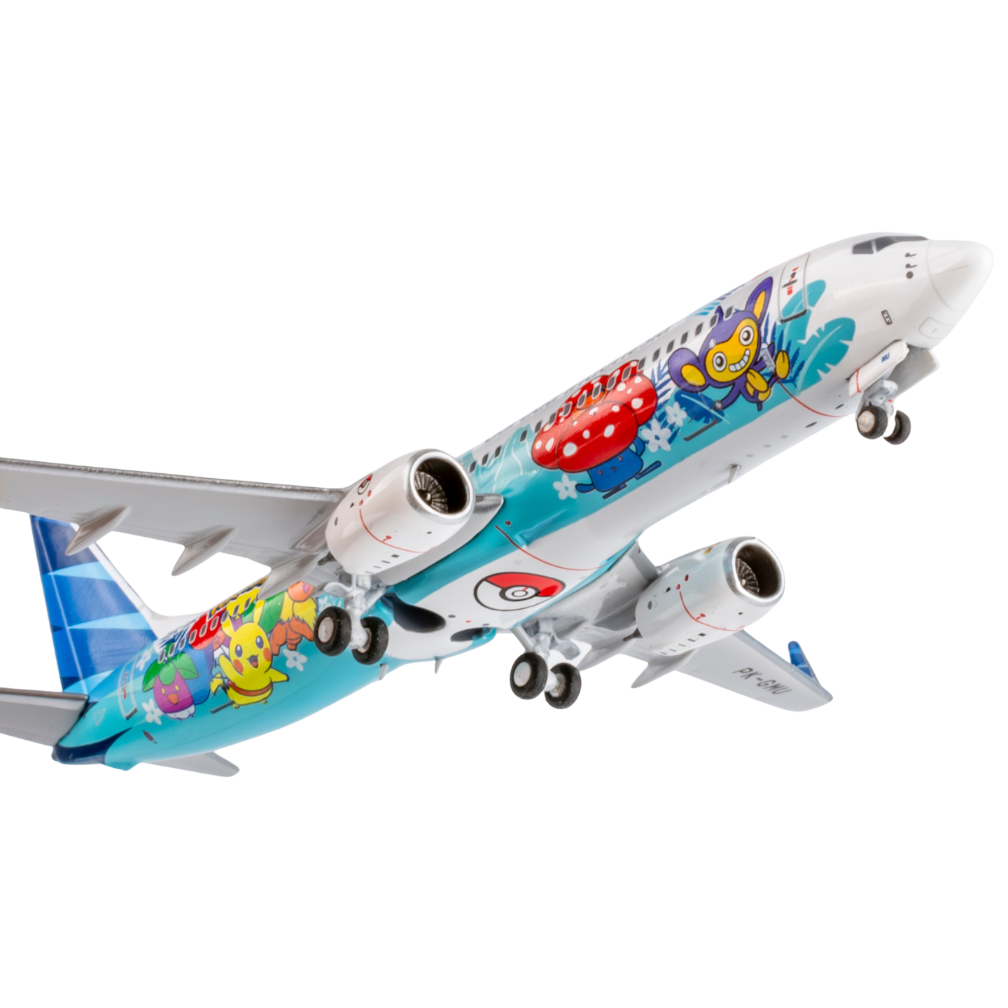 Garuda Indonesia 737-800 Pokémon Jet