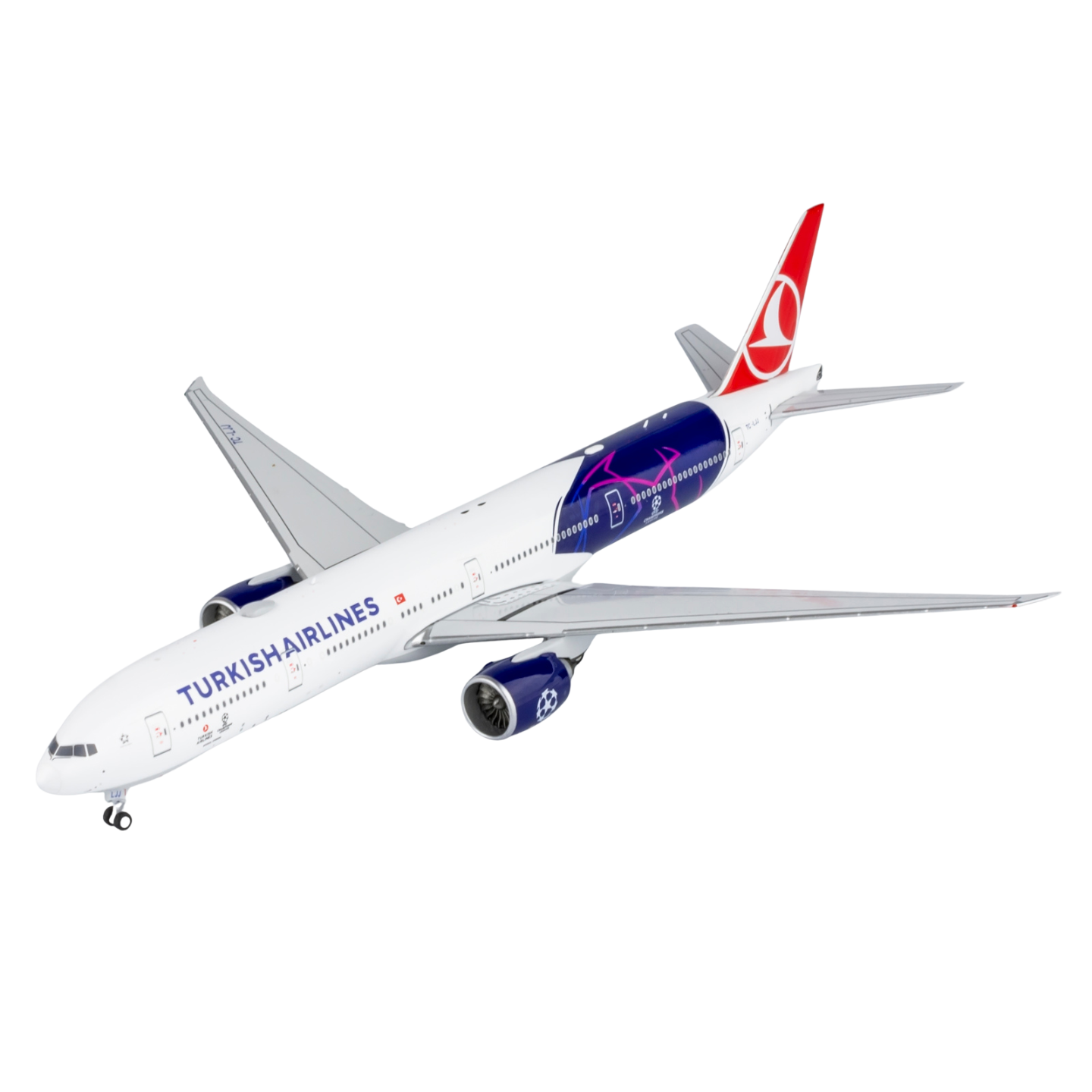 Turkish Airlines 777-300ER TC-LJJ UEFA Champions League Livery