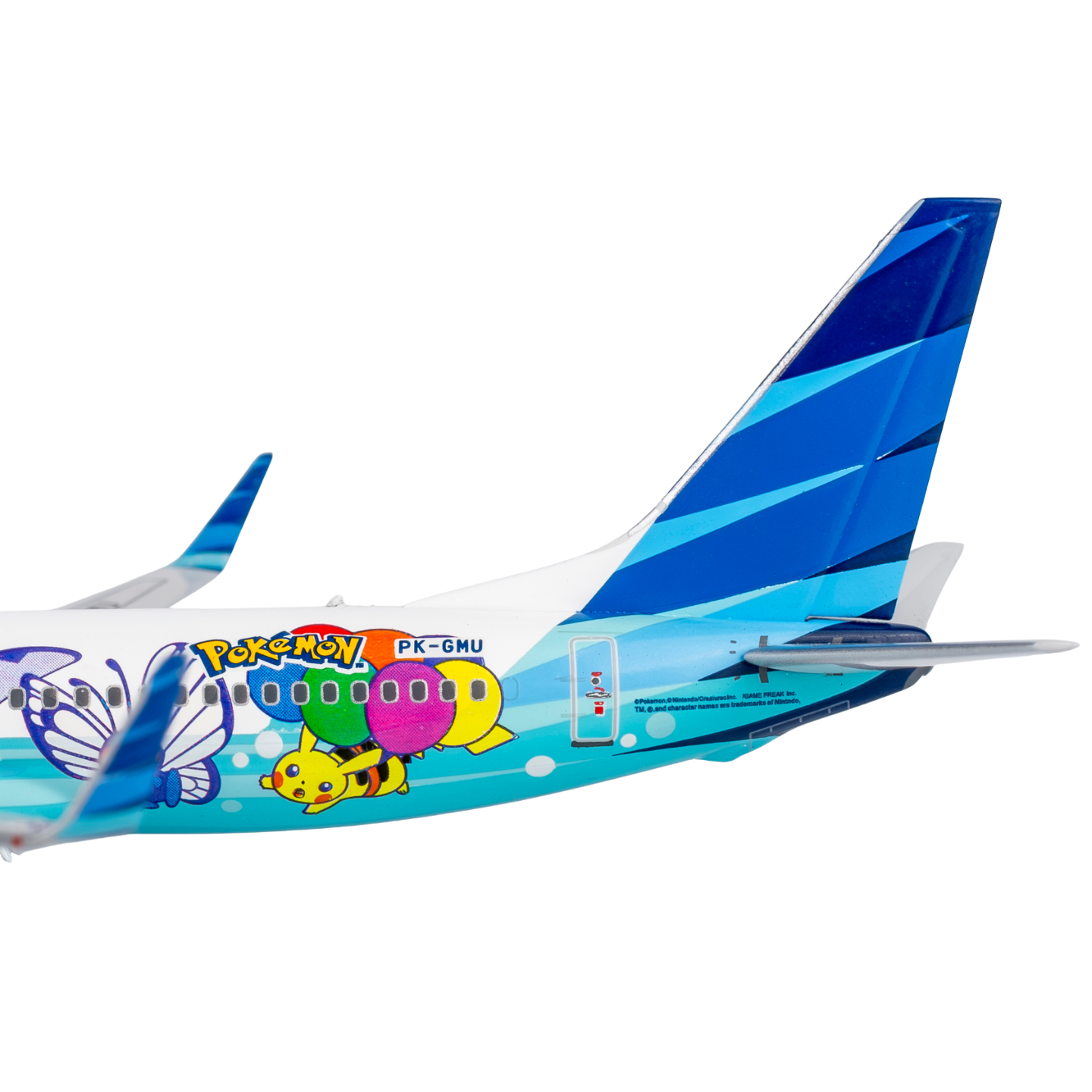 Garuda Indonesia 737-800 Pokémon Jet