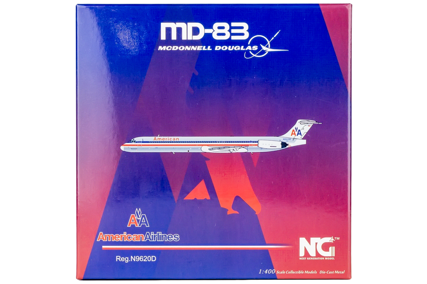 American Airlines MD83 N9620D