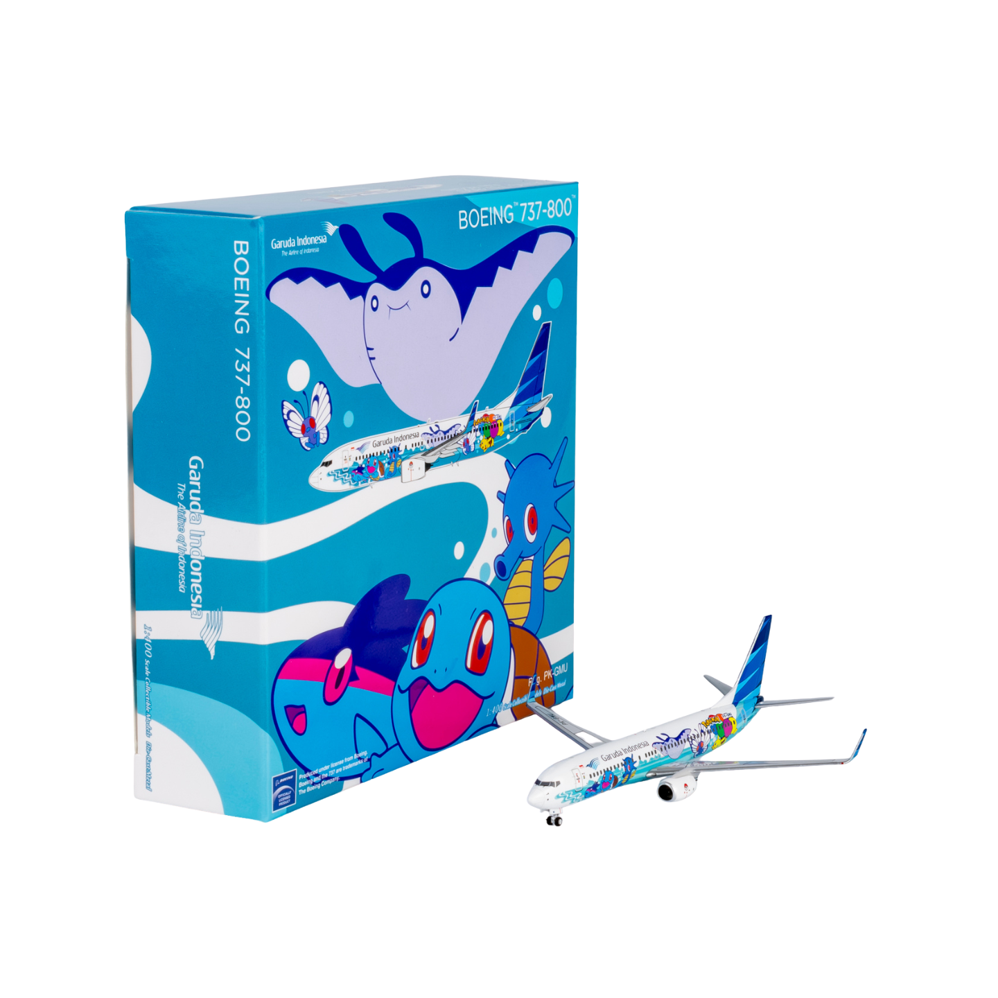 Garuda Indonesia 737-800 Pokémon Jet