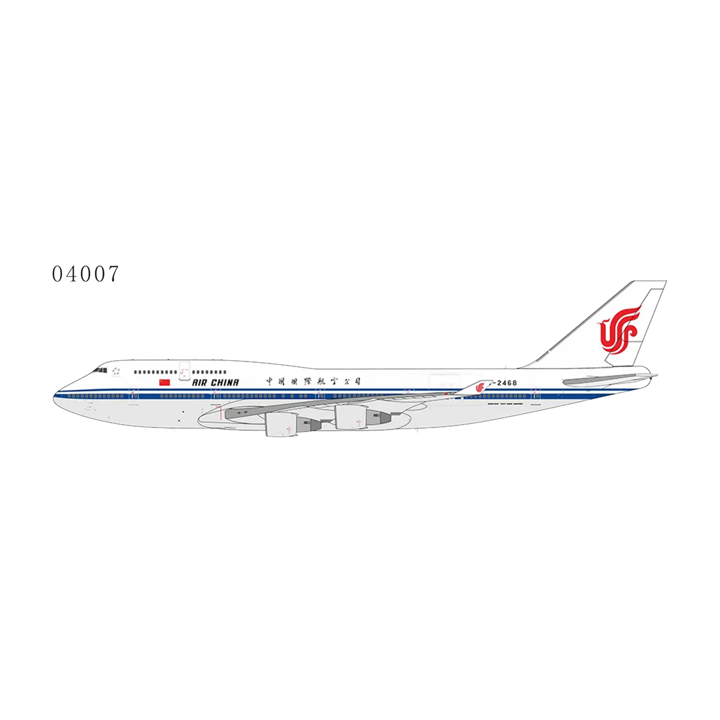 04007 Air China 747-400M B-2468