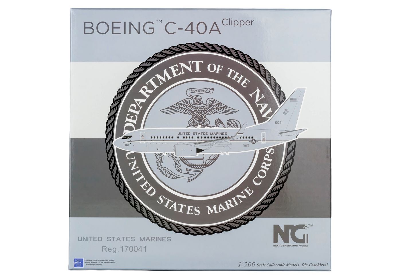USA Marines C-40A Clipper (737-7AFC/w)