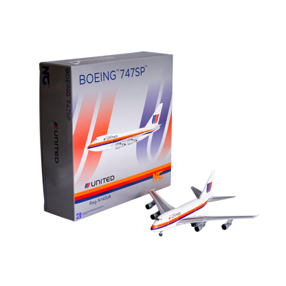 United Airlines 747SP Saul Bass Livery