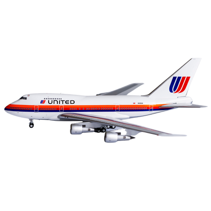 United Airlines 747SP Saul Bass Livery