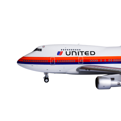 United Airlines 747SP Saul Bass Livery