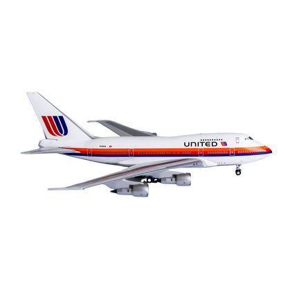 United Airlines 747SP Saul Bass Livery