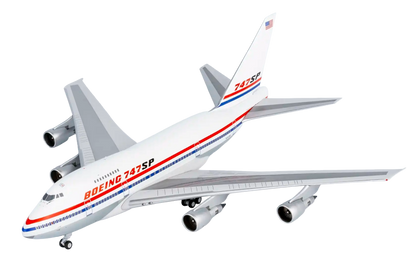 Boeing 747SP  Boeing company “house”/prototype-style livery, registration N747SP