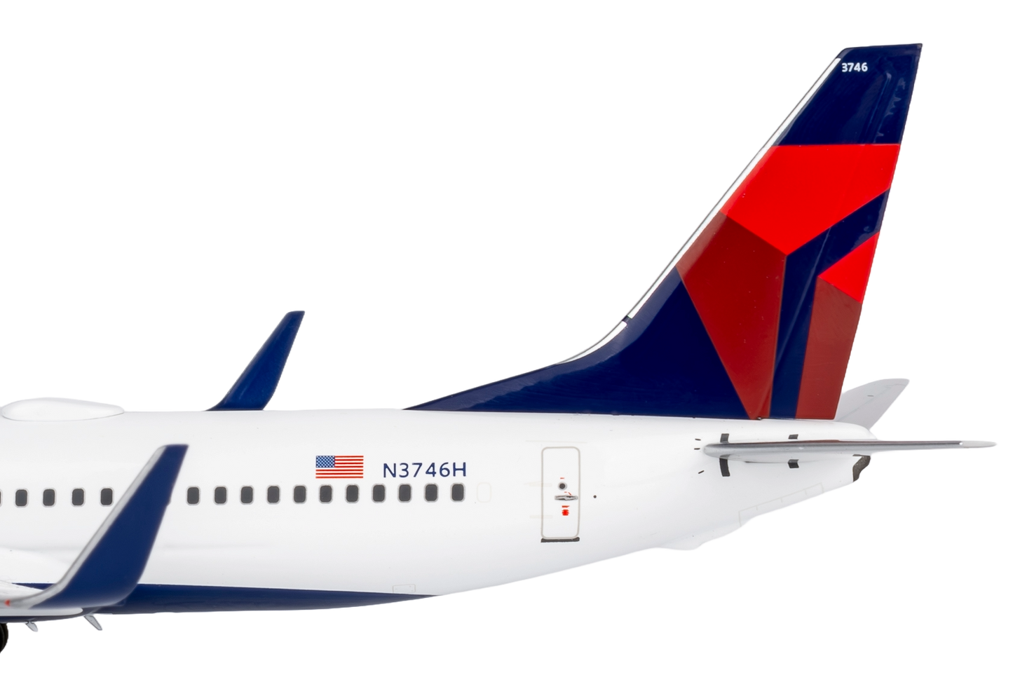Delta Air Lines 737-800/w N3746H (Atlanta Braves' World Champions) (with stand)