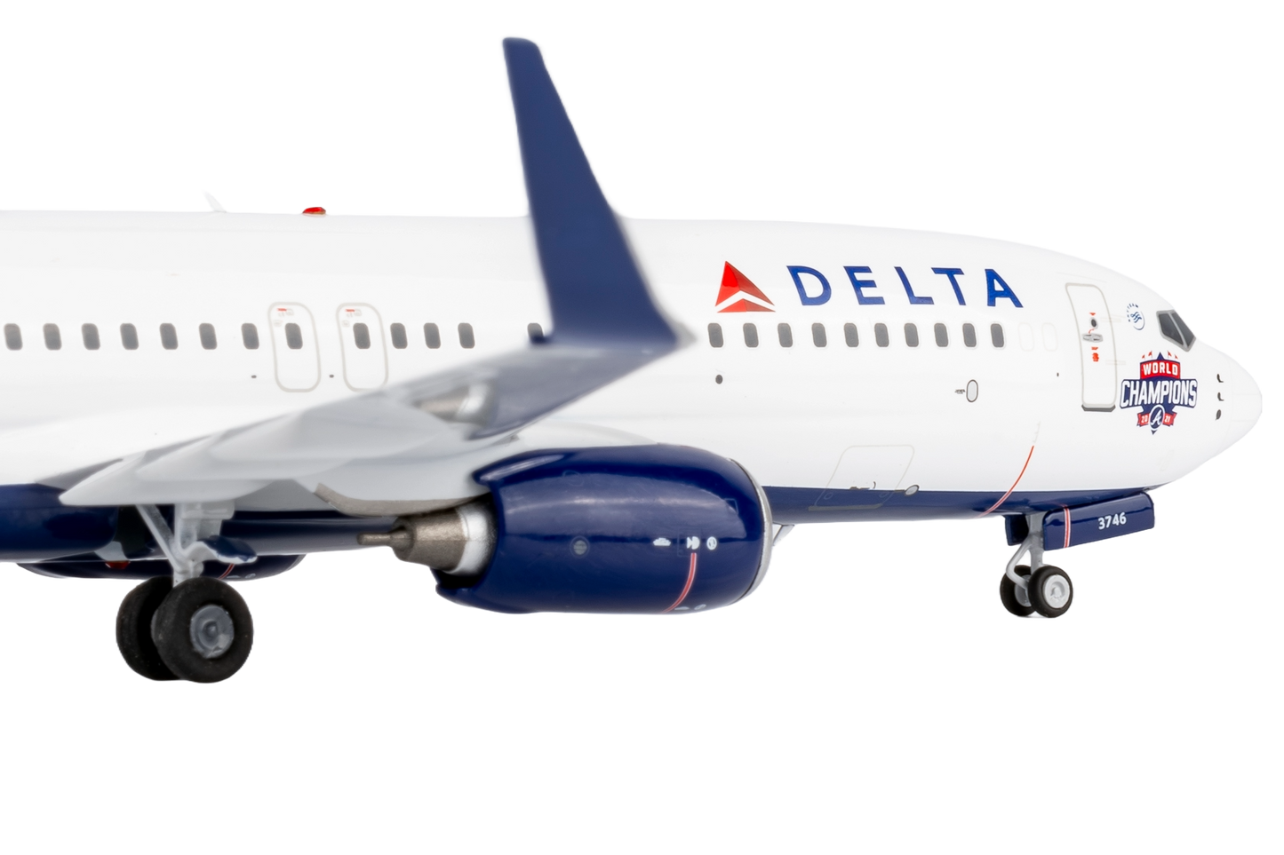 Delta Air Lines 737-800/w N3746H (Atlanta Braves' World Champions) (with stand)