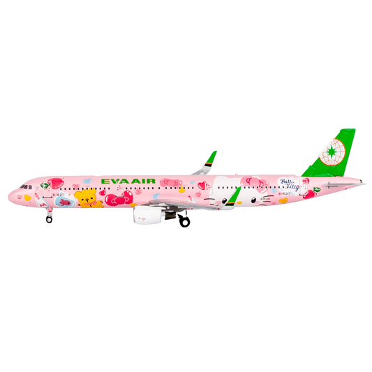 [ULTIMATE] 13122 Eva Airways A321-200/w B-16217 (HELLO KITTY “Pinky Jet” - Sanrio Characters