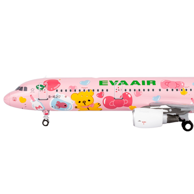 [ULTIMATE] 13122 Eva Airways A321-200/w B-16217 (HELLO KITTY “Pinky Jet” - Sanrio Characters