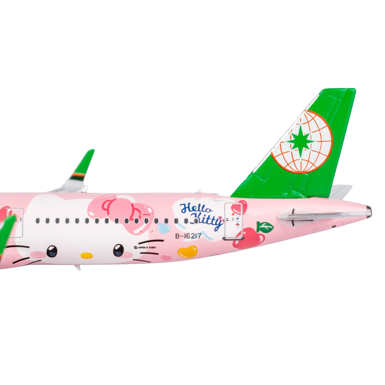 [ULTIMATE] 13122 Eva Airways A321-200/w B-16217 (HELLO KITTY “Pinky Jet” - Sanrio Characters