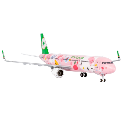 [ULTIMATE] 13122 Eva Airways A321-200/w B-16217 (HELLO KITTY “Pinky Jet” - Sanrio Characters