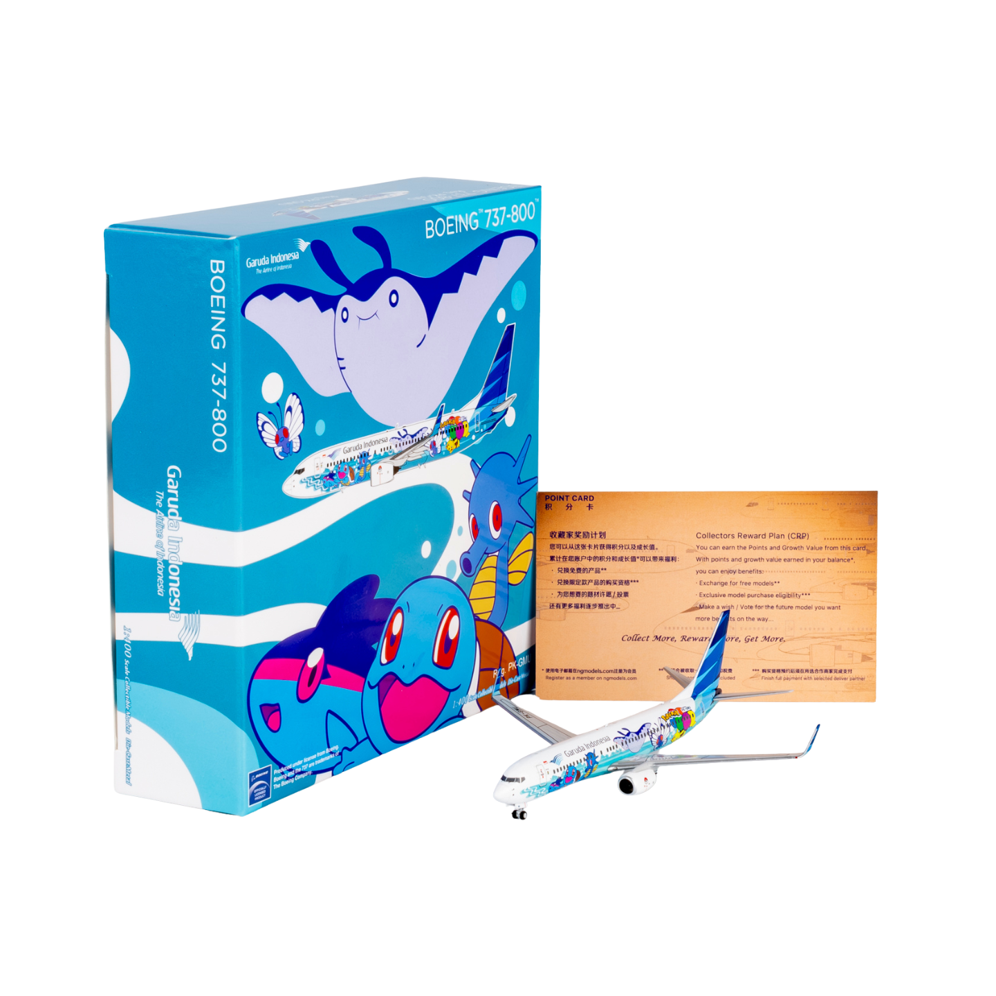 Garuda Indonesia 737-800  Pokémon Jet