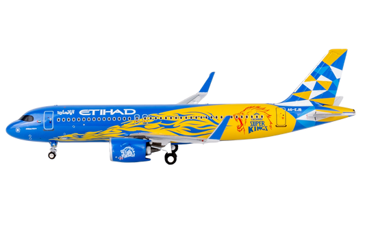 Etihad Airways “Chennai Super Kings” Airbus A320neo A6-EJB