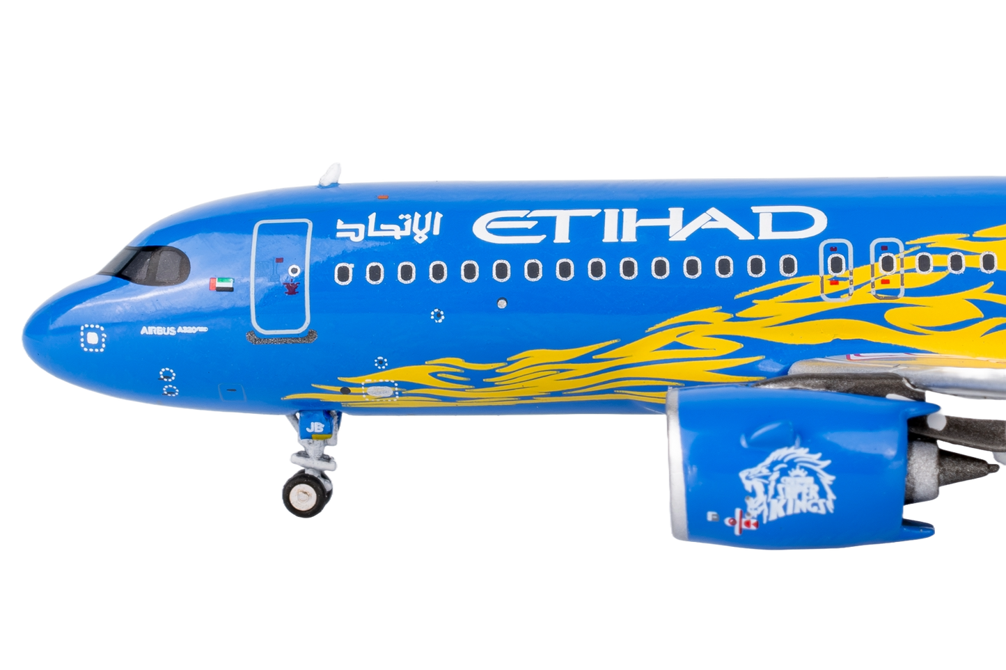 Etihad Airways “Chennai Super Kings” Airbus A320neo A6-EJB