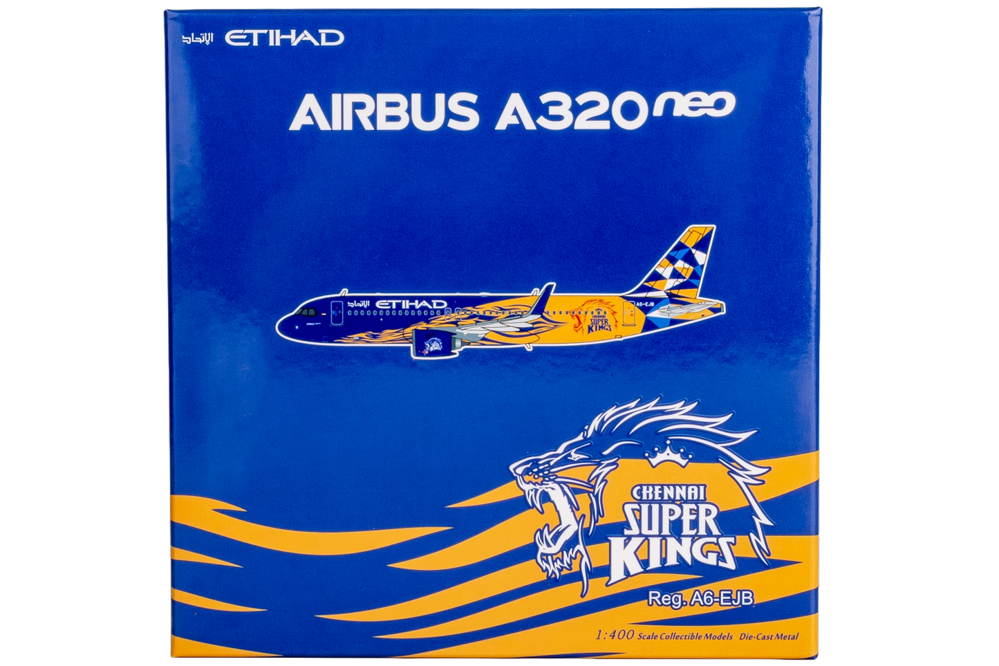 Etihad Airways “Chennai Super Kings” Airbus A320neo A6-EJB