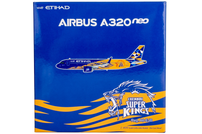 Etihad Airways “Chennai Super Kings” Airbus A320neo A6-EJB