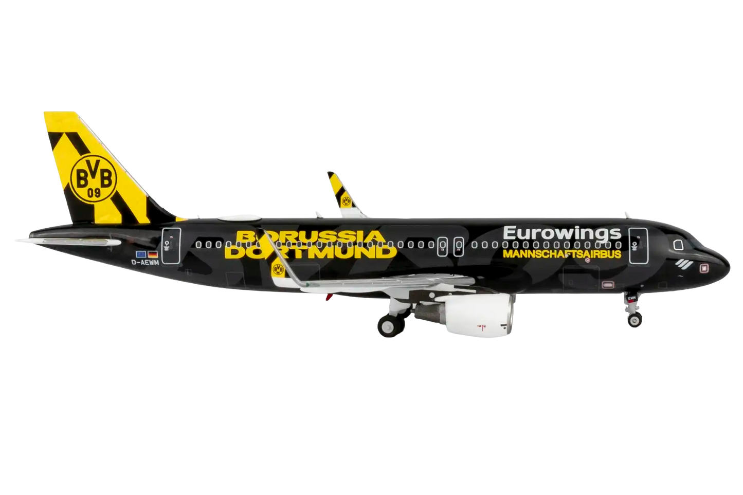 Eurowings A320-200/w D-AEWM (new BVB FanAirbus Livery)