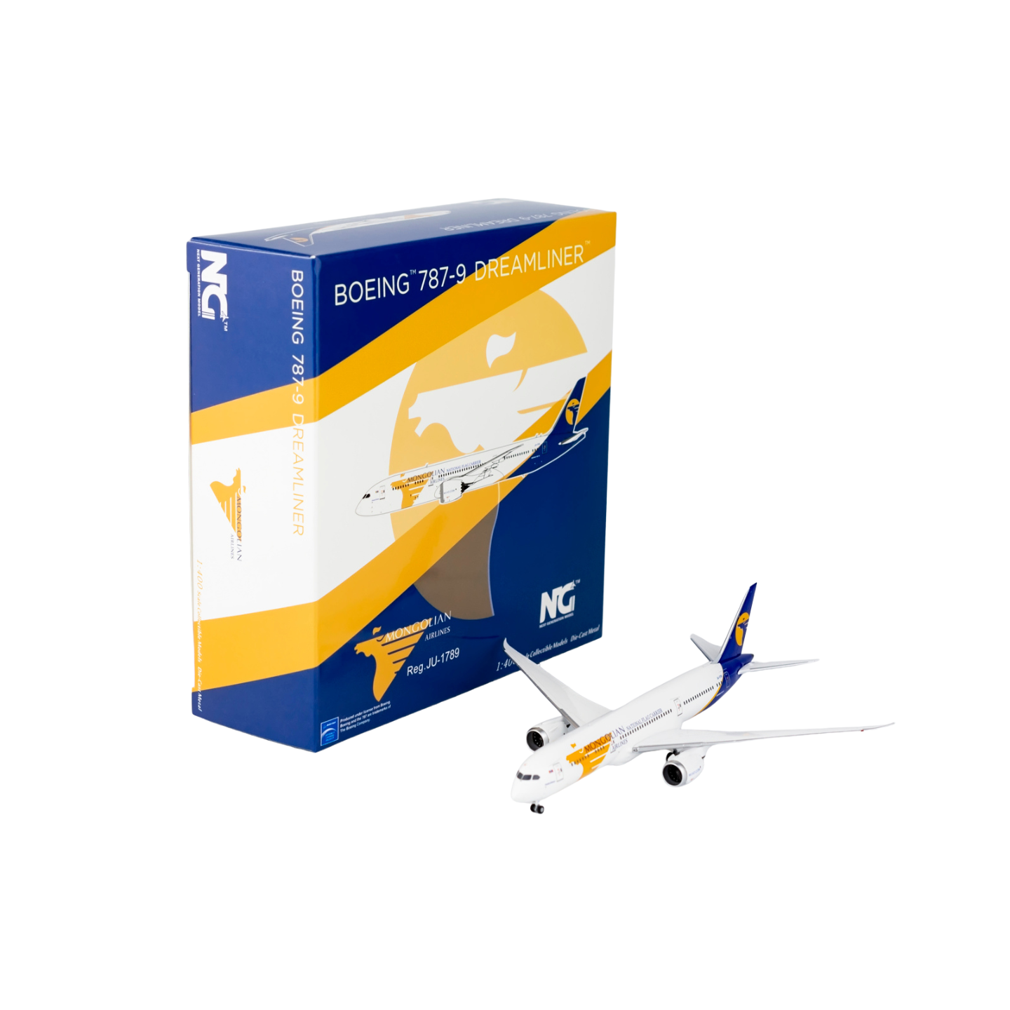 MIAT Mongolian Airlines 787-9 Dreamliner JU-1789