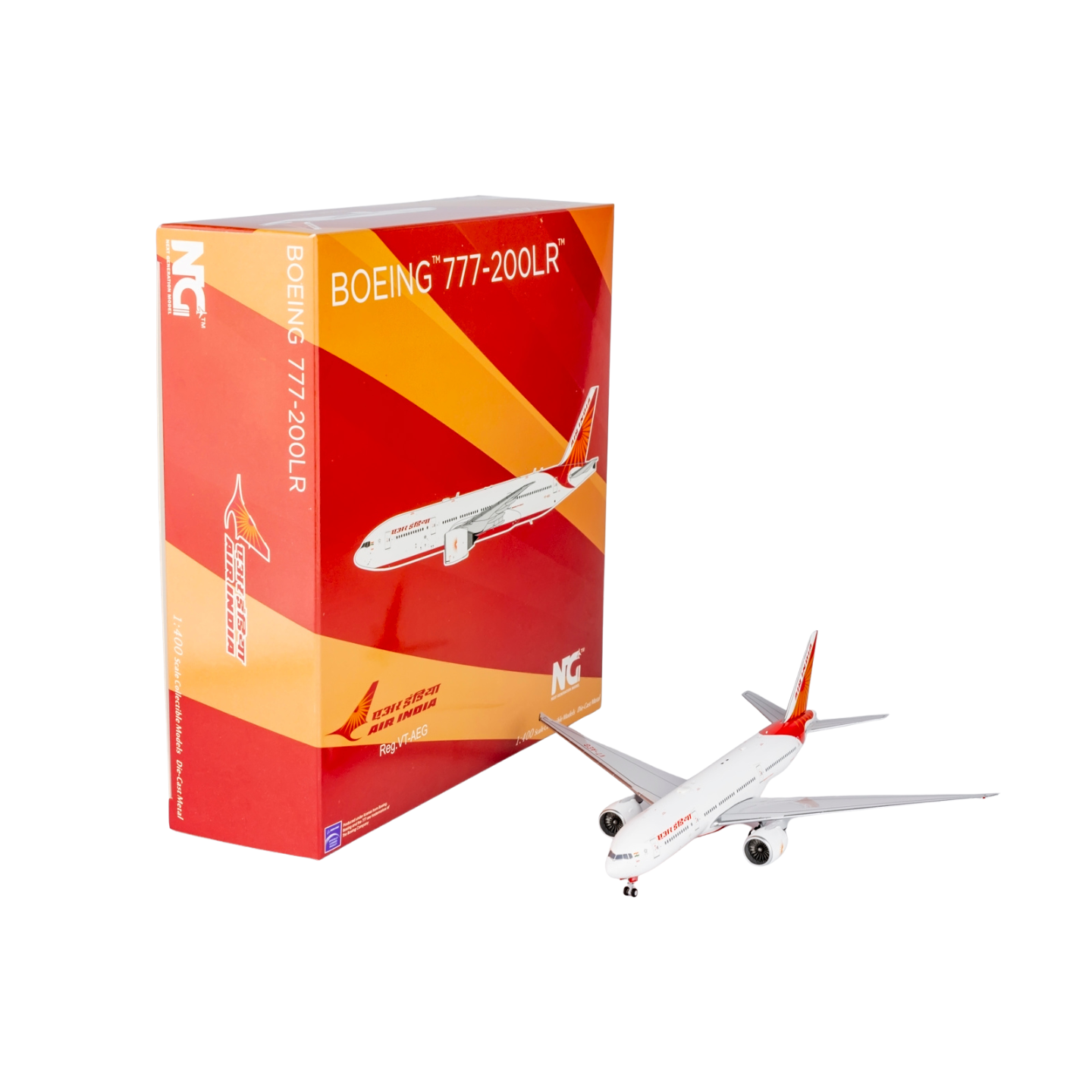 Air India 777-200LR VT-AEG Revised new Air India colors