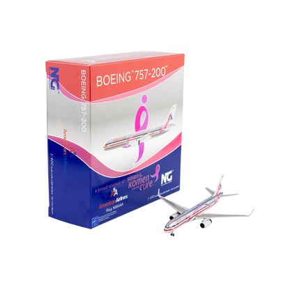 American Airlines Boeing 757‑200 (N664AA) “Breast Cancer Awareness"