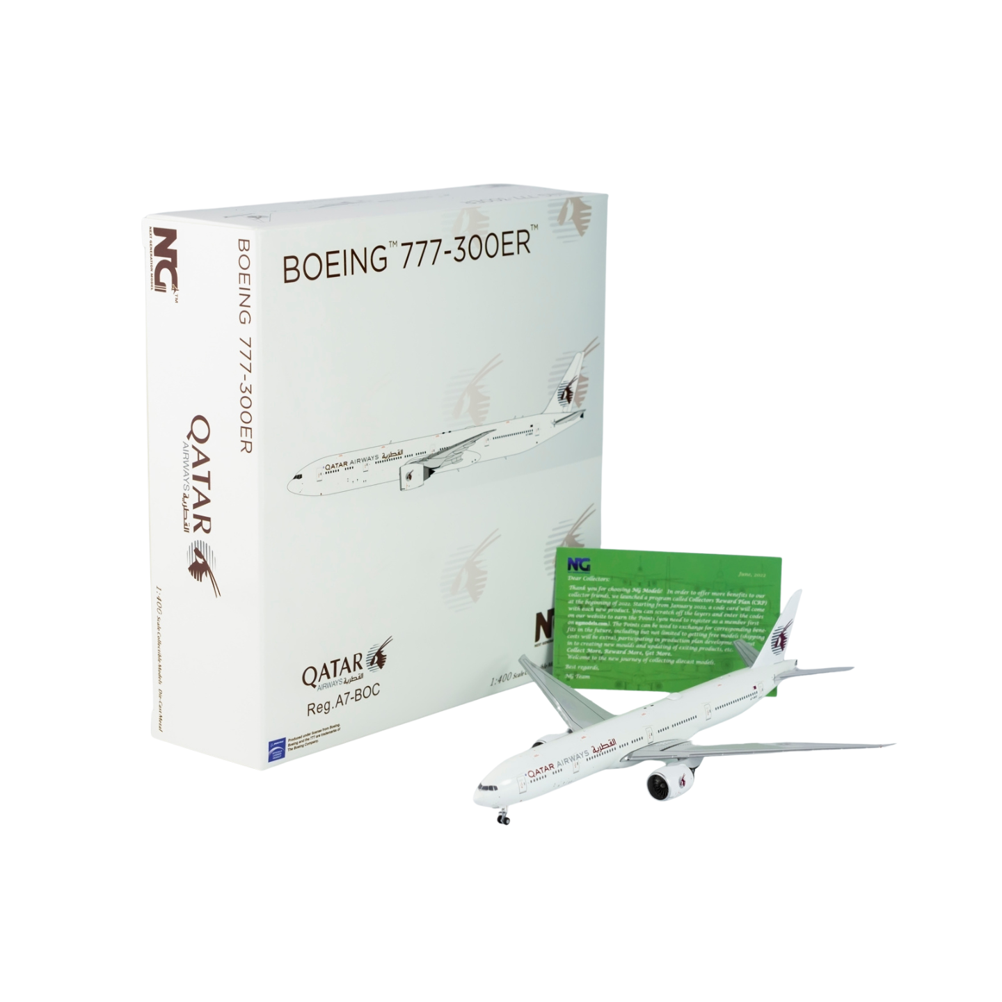 Qatar Airways A7‑BOC Retro 1997,