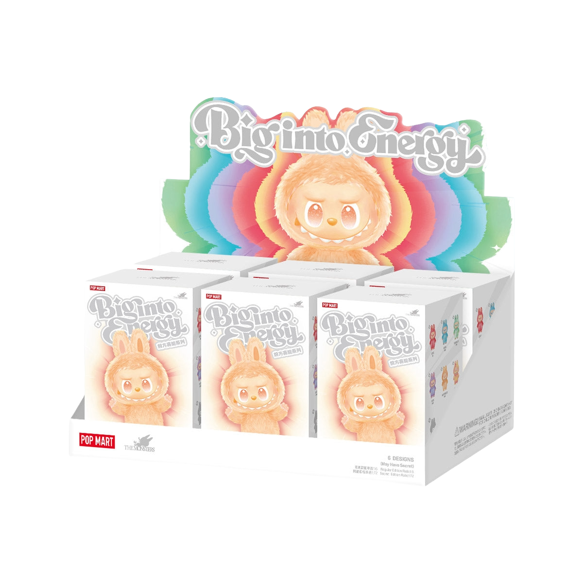 POP MART Labubu | Big Into Energy Vinyl Plush Pendant – Blind Box (Sealed & Authentic)