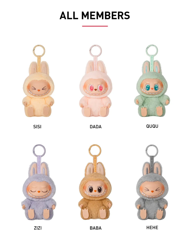 Labubu ‘Have a Seat’ Vinyl Plush Pendant – Pop Mart’s Seated-Expression Series