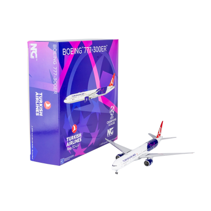 Turkish Airlines 777-300ER TC-LJJ UEFA Champions League Livery