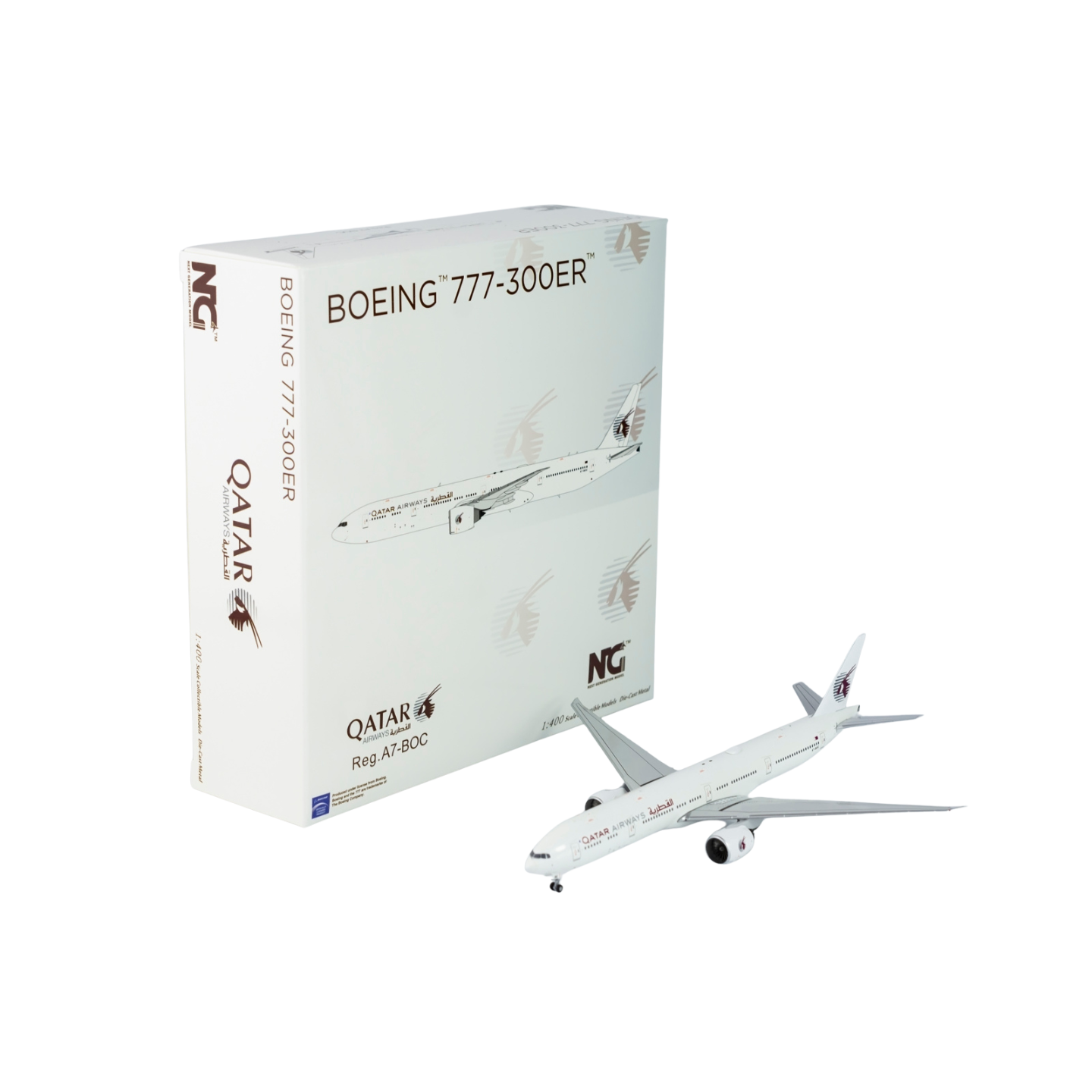 Qatar Airways A7‑BOC Retro 1997,
