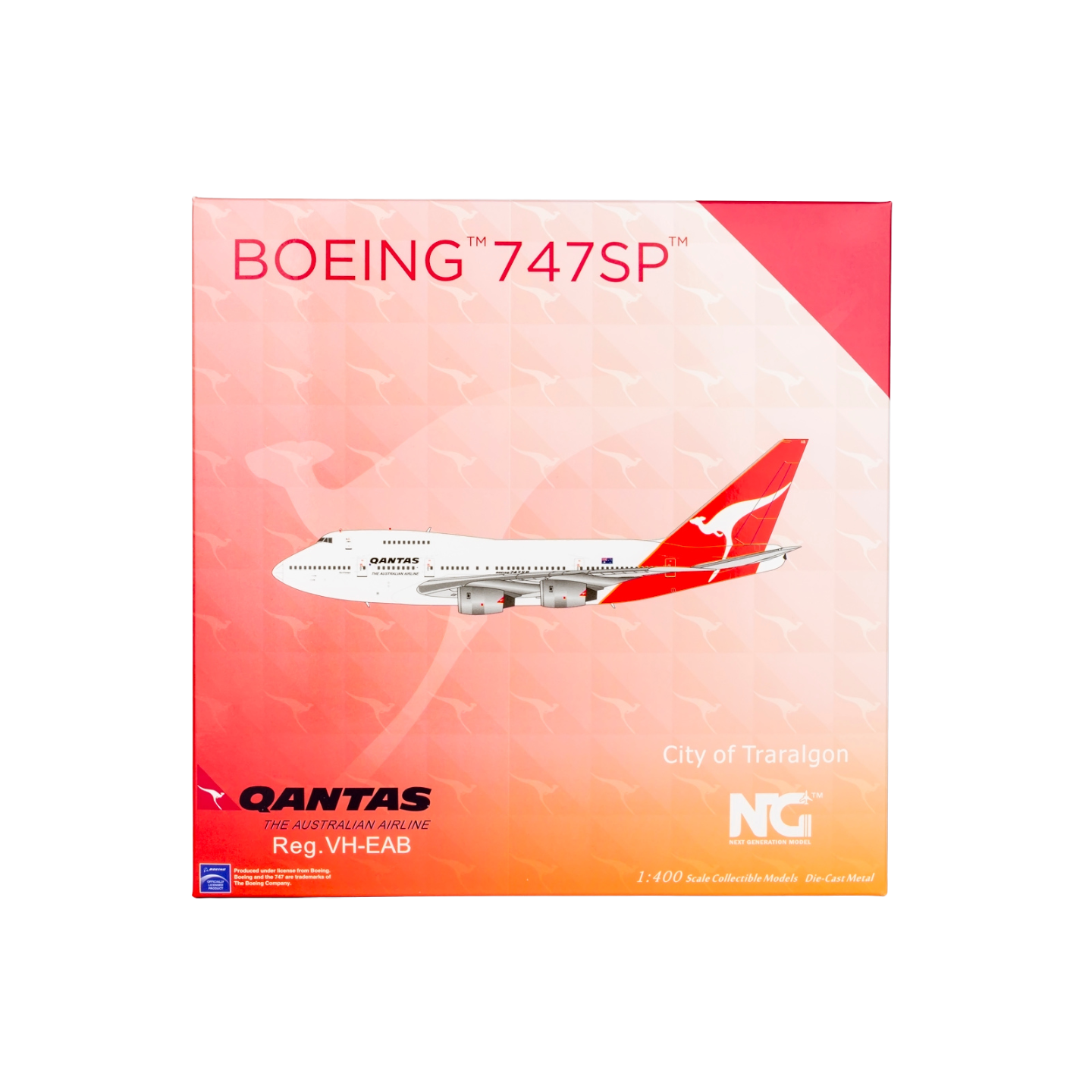 Qantas Boeing 747SP – VH-EAB "City of Traralgon"
