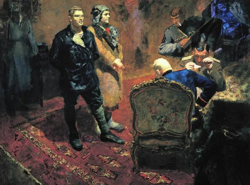 An Interrogation of the Communists" (1933) Boris Ioganson