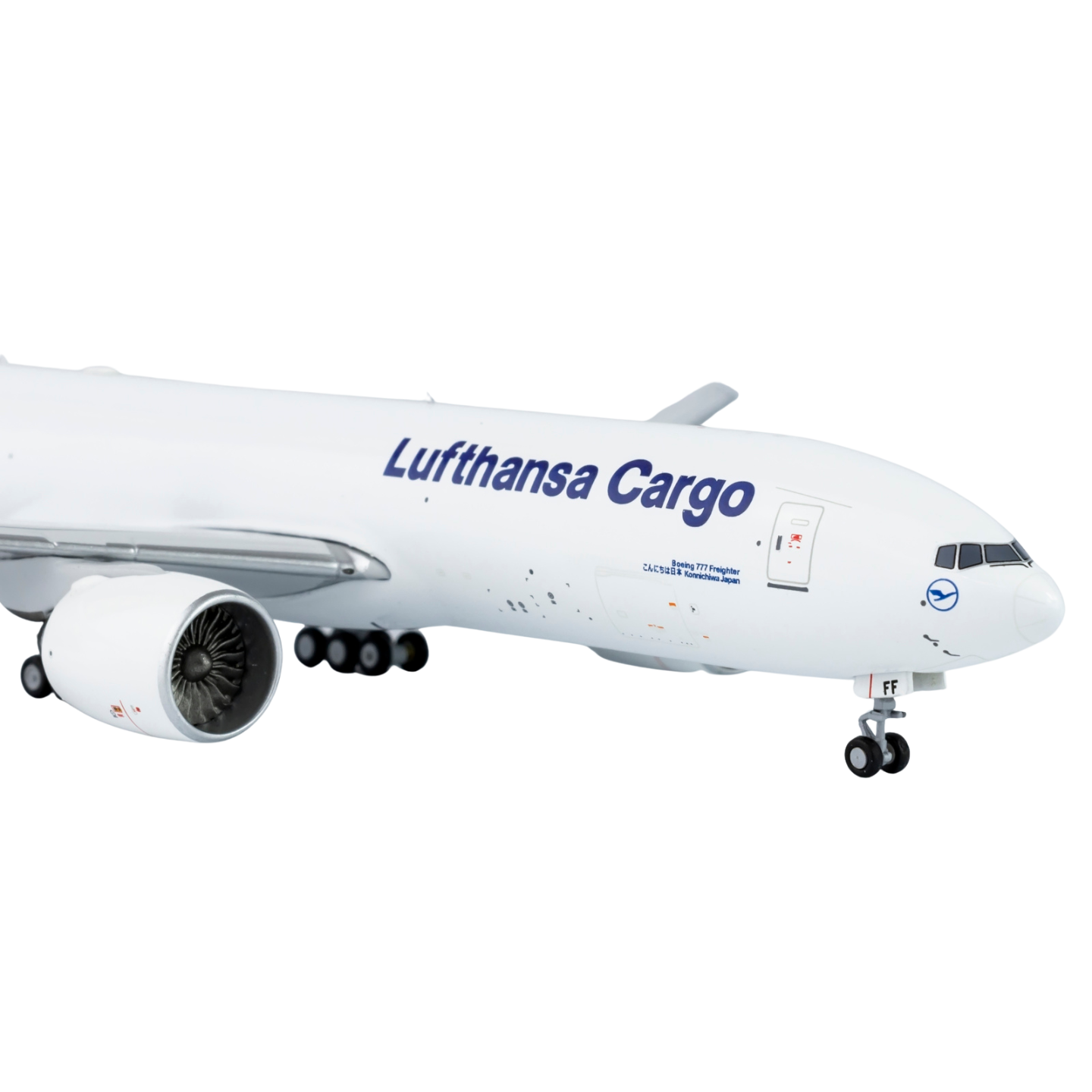 Lufthansa Cargo 777F D-ALFF Konnichiwa Japan