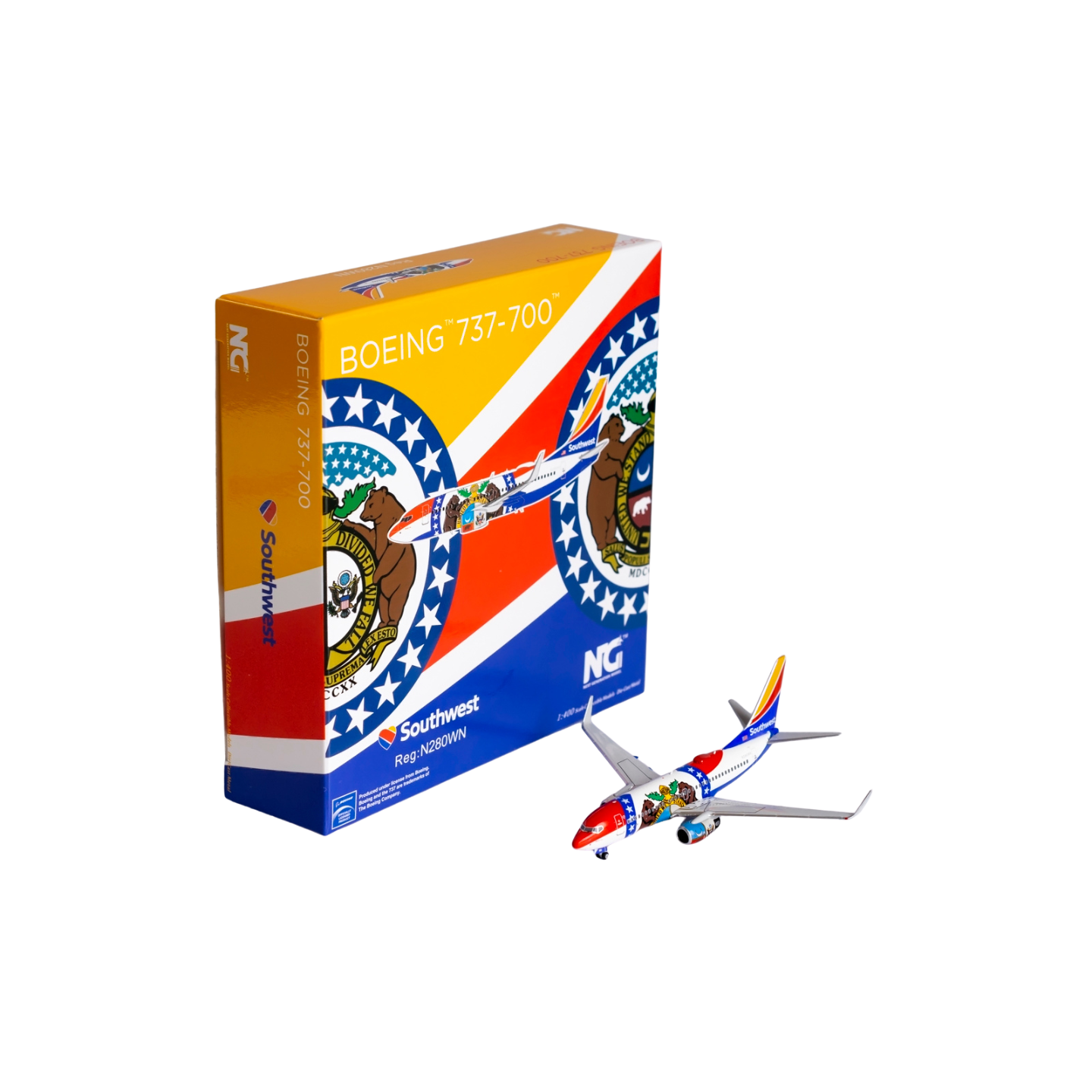 Southwest Airlines 737-700/w  “Missouri One”