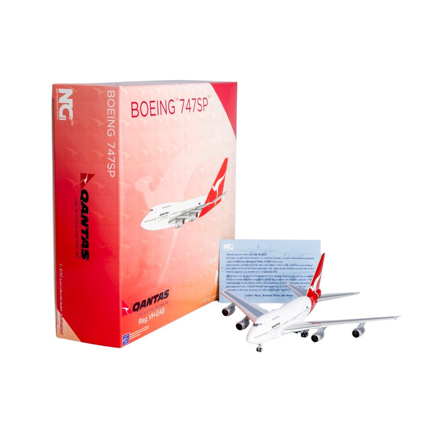 Qantas Boeing 747SP – VH-EAB "City of Traralgon"