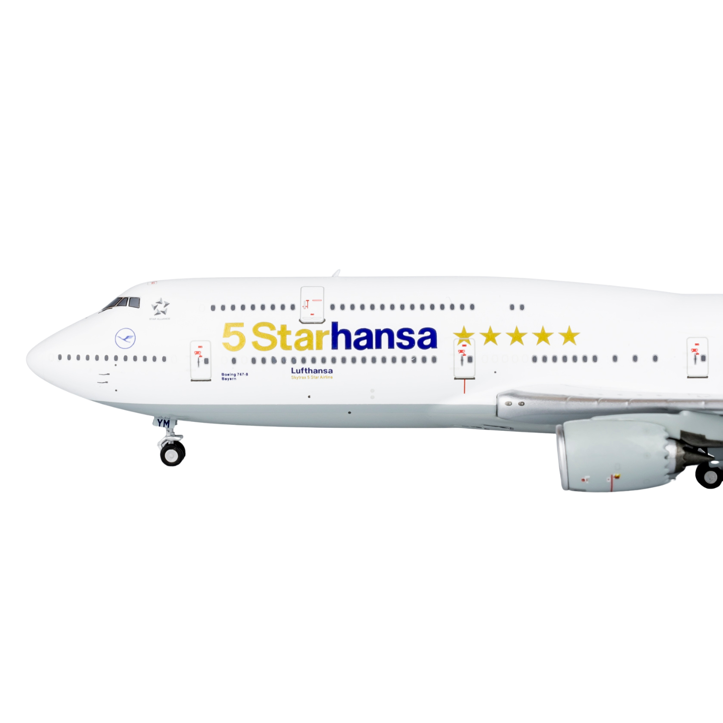Lufthansa 747-8 D-ABYM “5 Starhansa”