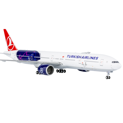 Turkish Airlines 777-300ER TC-LJJ UEFA Champions League Livery