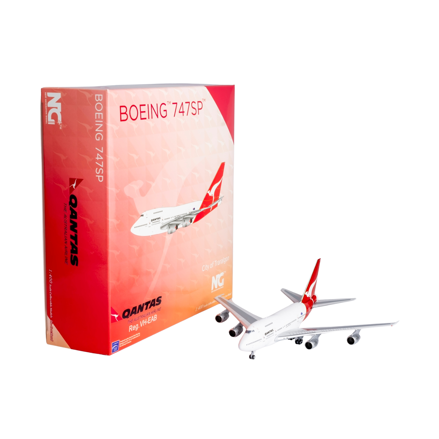 Qantas Boeing 747SP – VH-EAB "City of Traralgon"