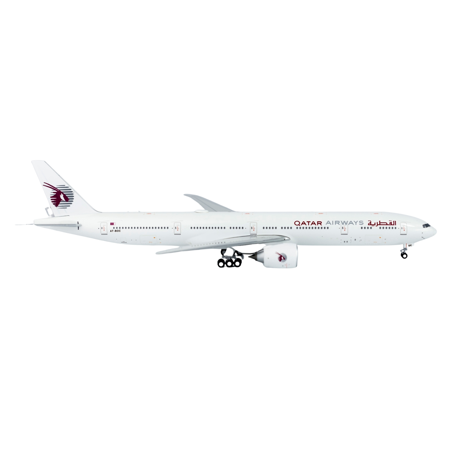 Qatar Airways A7‑BOC Retro 1997,