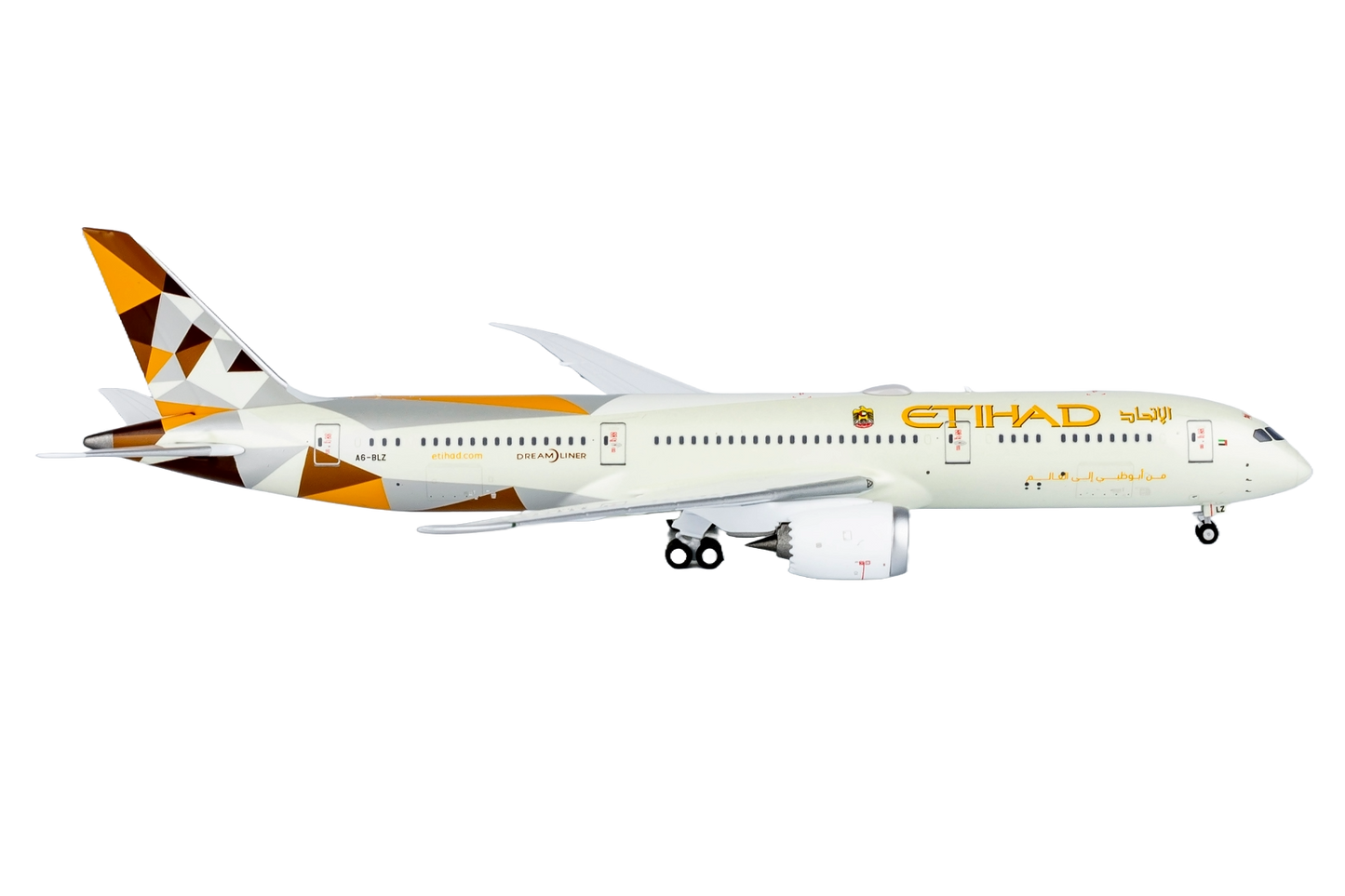 Etihad Airways 787-9 A6-BLZ