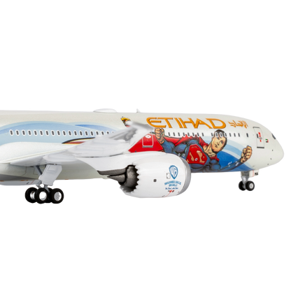 Etihad Airways 787-10 Dreamliner A6-BMA (Warner Bros. World Abu Dhabi)